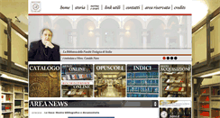 Desktop Screenshot of biblioteca.fatesi.it